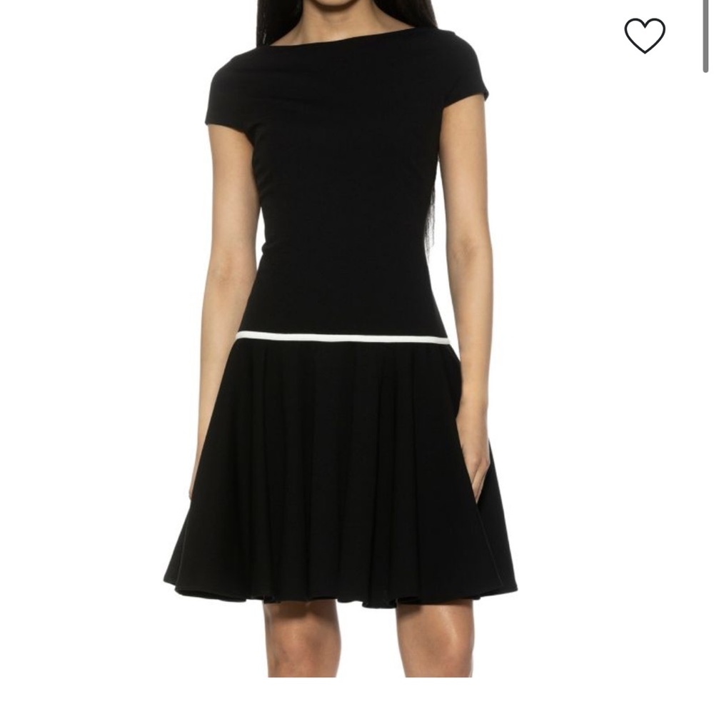 Alexia Admor Black and White Mini Dress